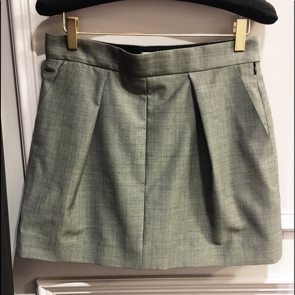 Balenciaga Wool Miniskirt